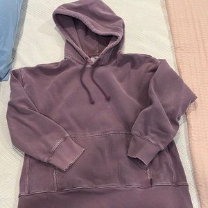 Purple aritzia TNA hoodie
